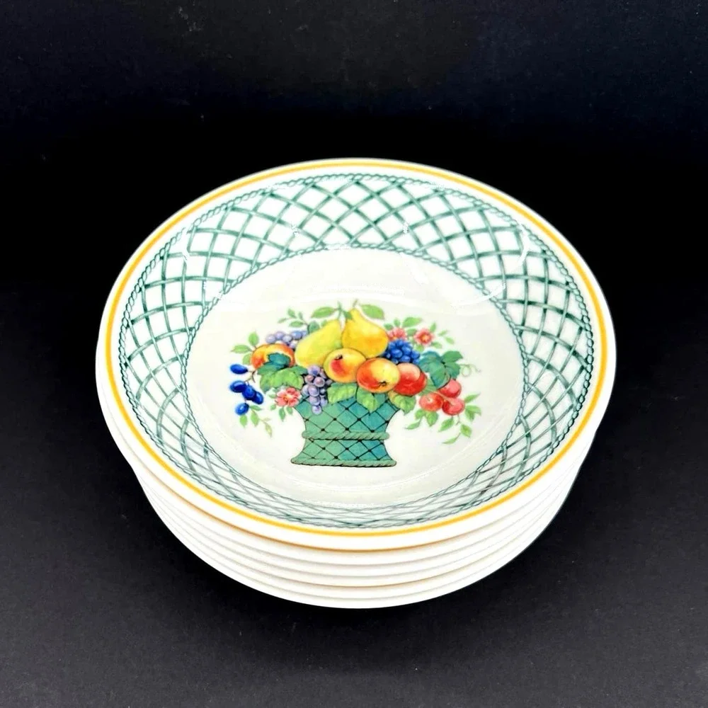 Villeroy & Boch Porcelain Basket  Pattern 6